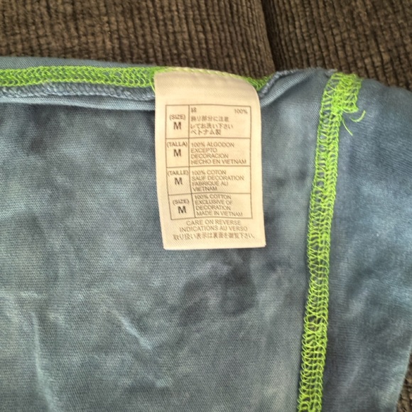 Blue Tie-Dye Mickey Mouse T-Shirt Dress - Picture 3 of 4